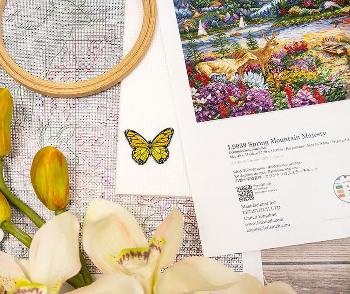 Spring Mountain Majesty L9939 Counted Cross Stitch Kit