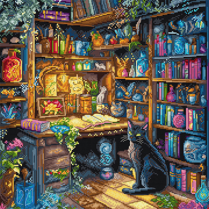 Charmed Library L9935 Counted Cross Stitch Kit