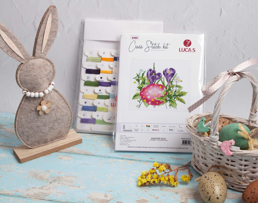 Easter Egg B1405L Counted Cross-Stitch Kit