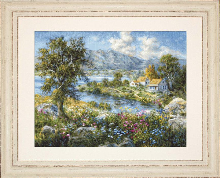 Enchanted Cottage B615L Counted Cross-Stitch Kit