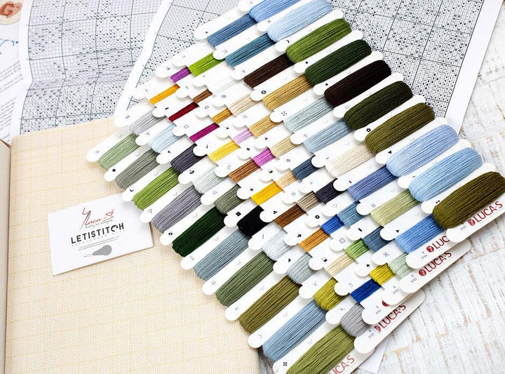 Enchanted Cottage B615L Counted Cross-Stitch Kit