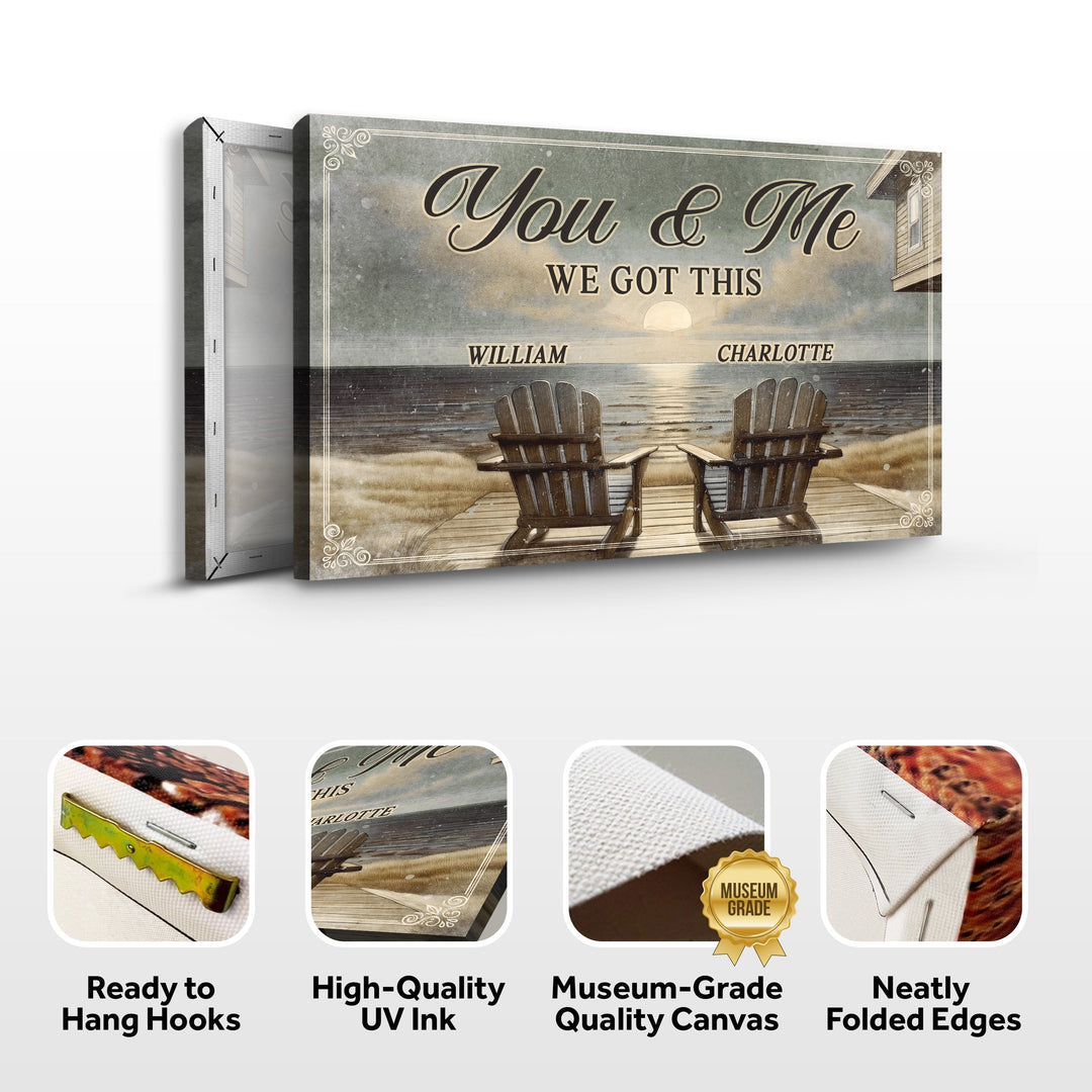 Ranch House Porch Themed We Got This Couple Sign