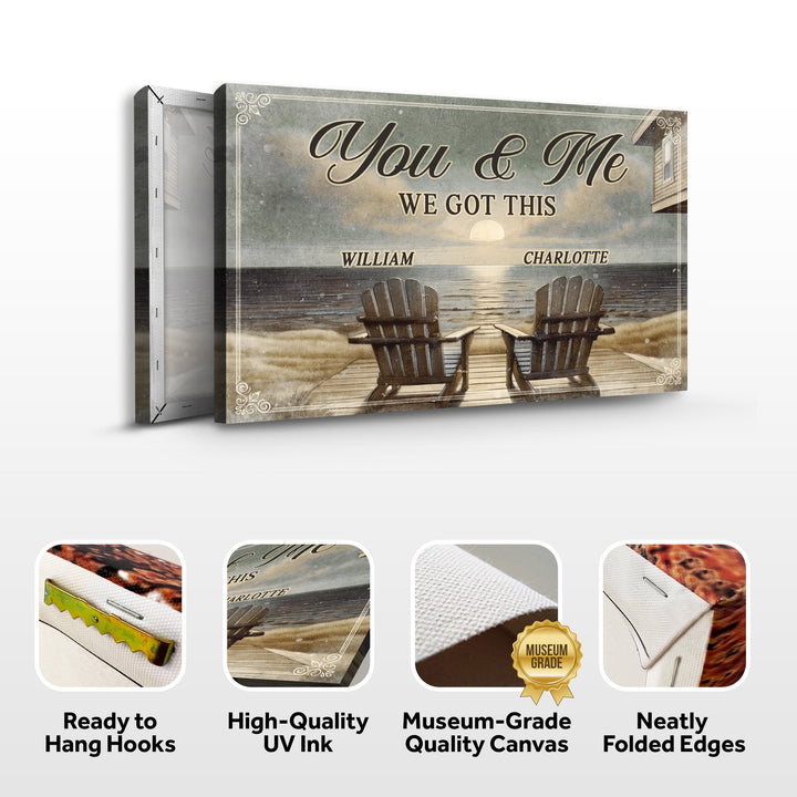 Ranch House Porch Themed We Got This Couple Sign