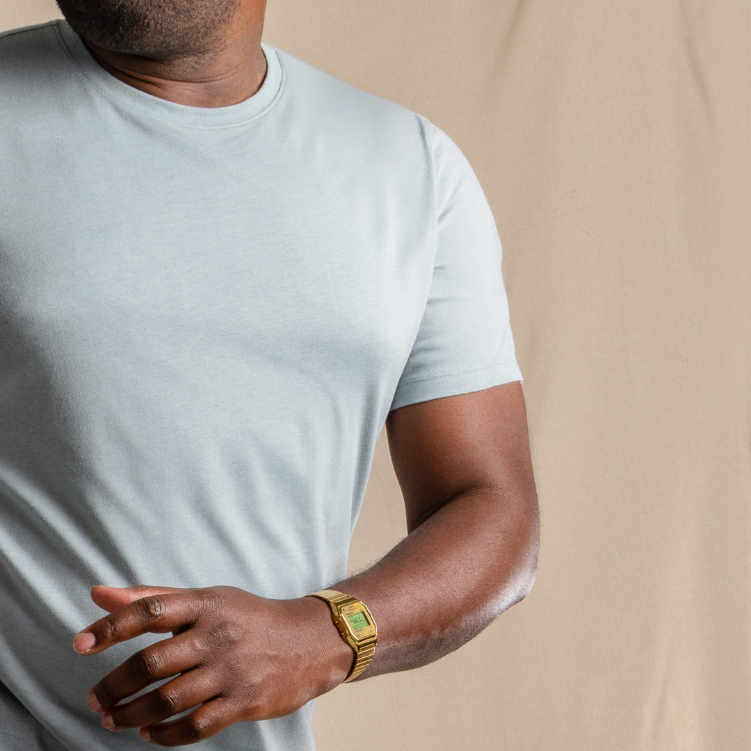 The Morning Haze | Light Slate Blue Everyman™ T Shirt