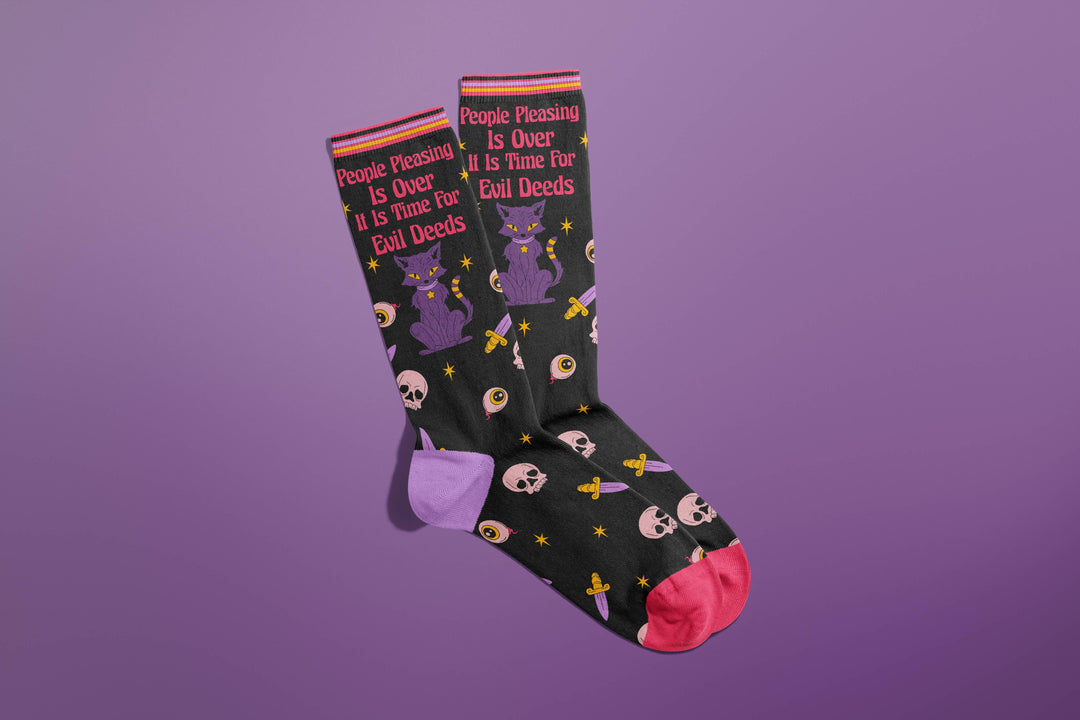 People Pleasing Is Over Socks