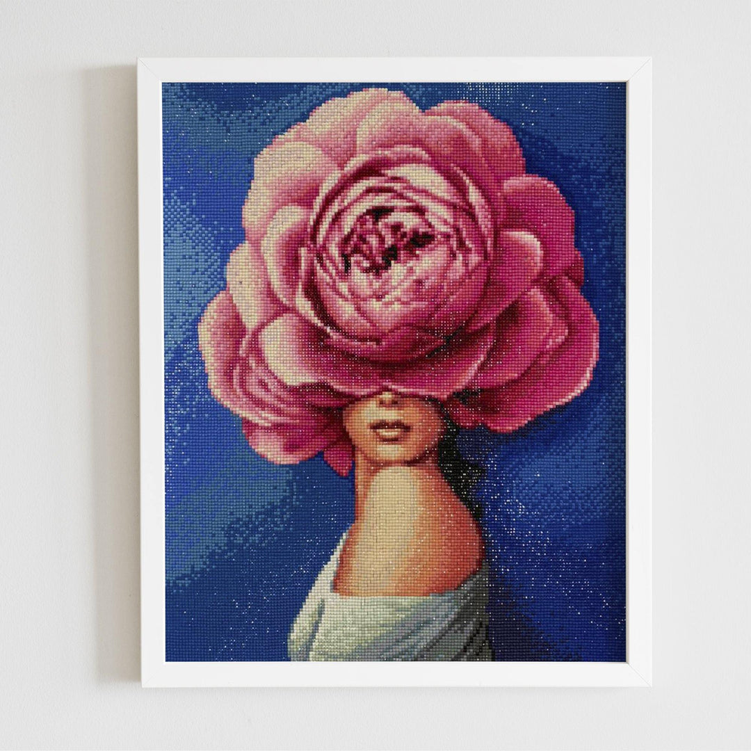 Flower Fantasy CS2519 15.8 x 19.7 inches Crafting Spark Diamond Painting Kit