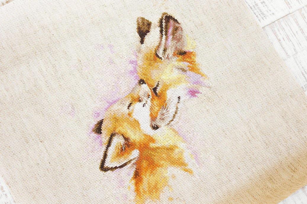 Foxes B2312L Counted Cross-Stitch Kit