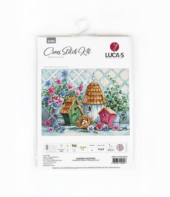 Garden Nesting B2396L Counted Cross-Stitch Kit
