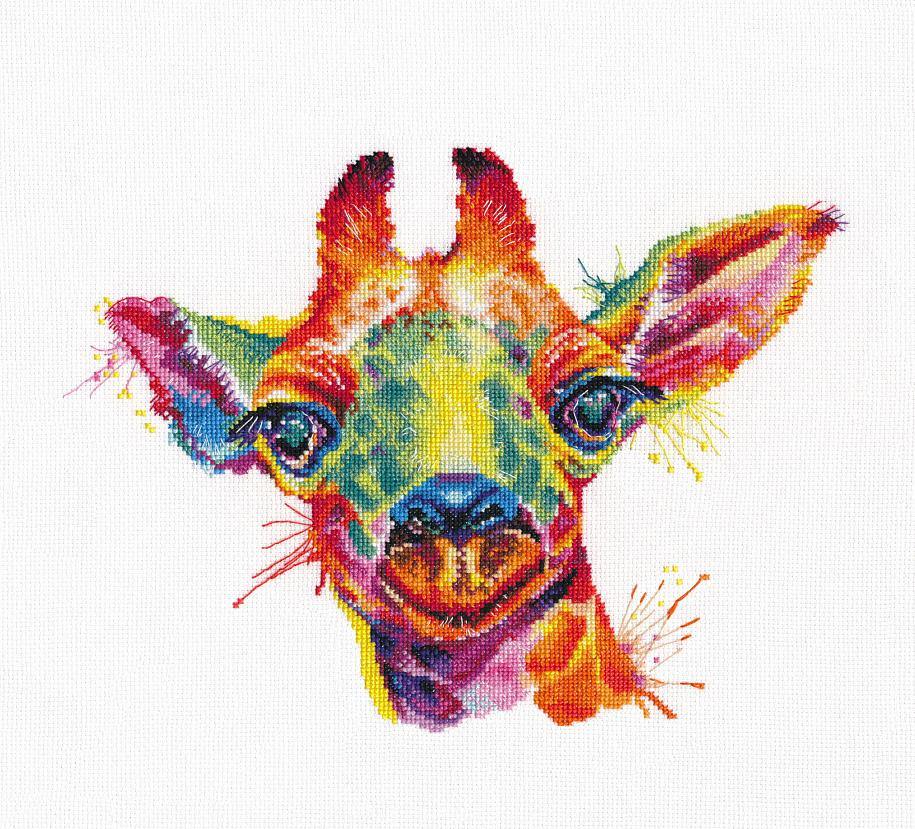 Giraffe 1434 Counted Cross Stitch Kit