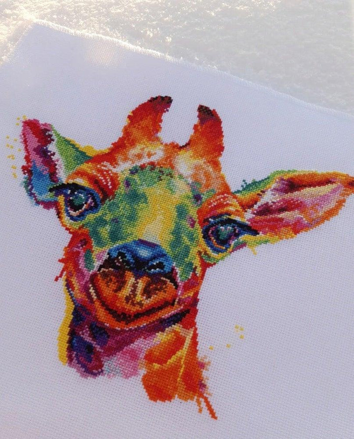 Giraffe 1434 Counted Cross Stitch Kit