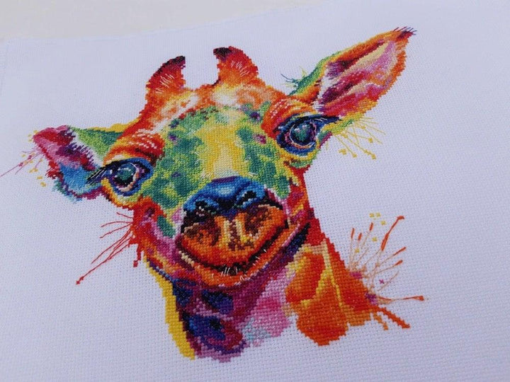 Giraffe 1434 Counted Cross Stitch Kit