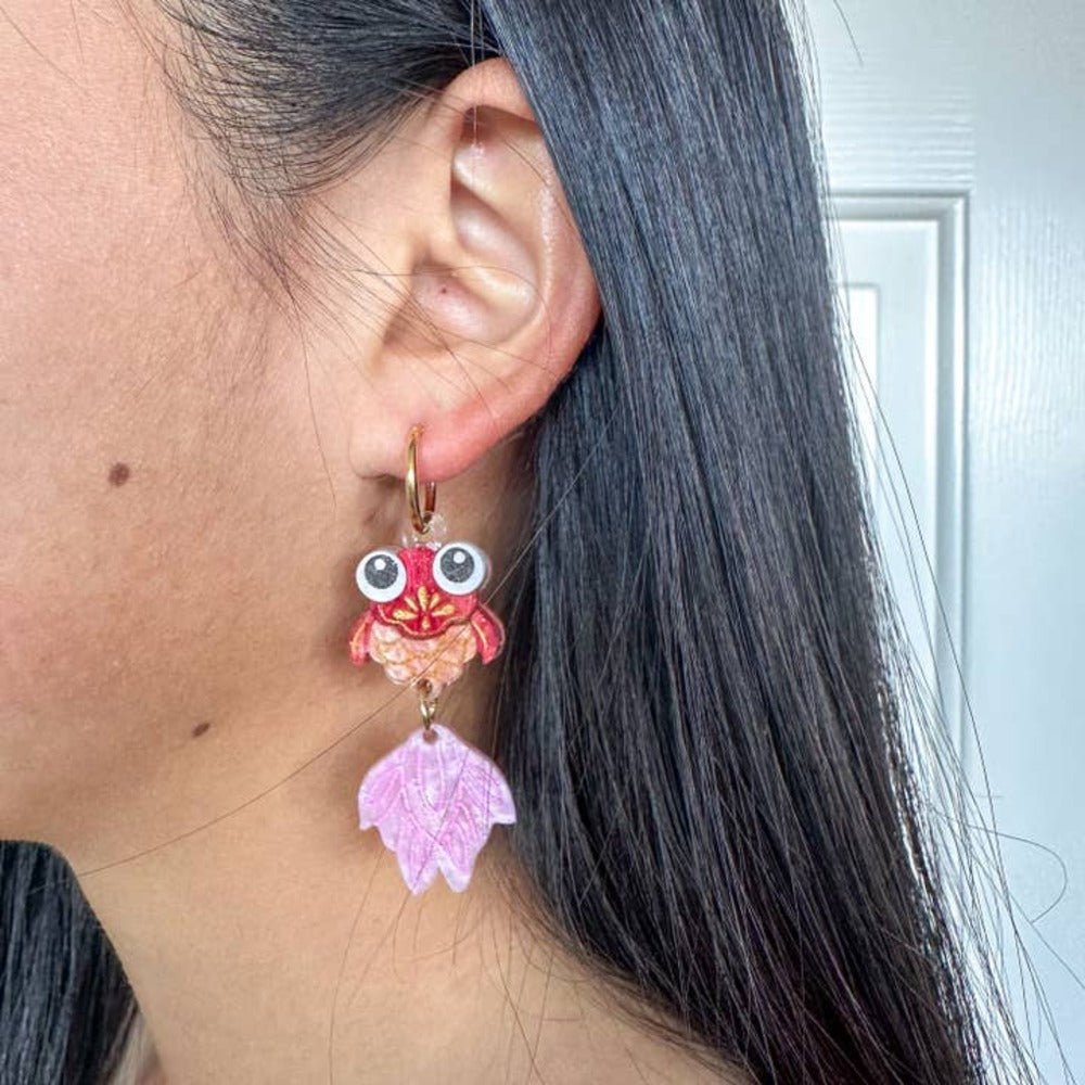 Goldfish Earrings 1