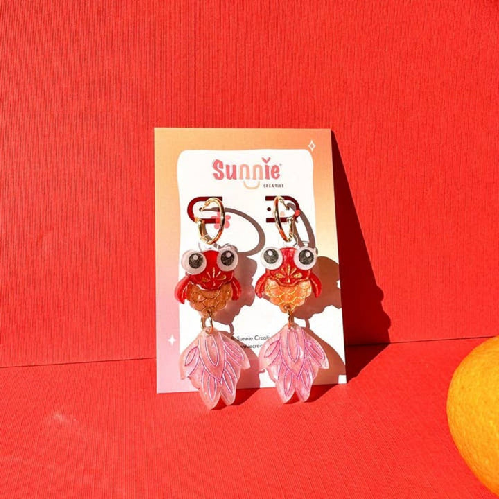 Goldfish Earrings 2