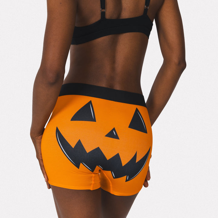 The Good Gourd | Jack O Lantern Women’s Boxers