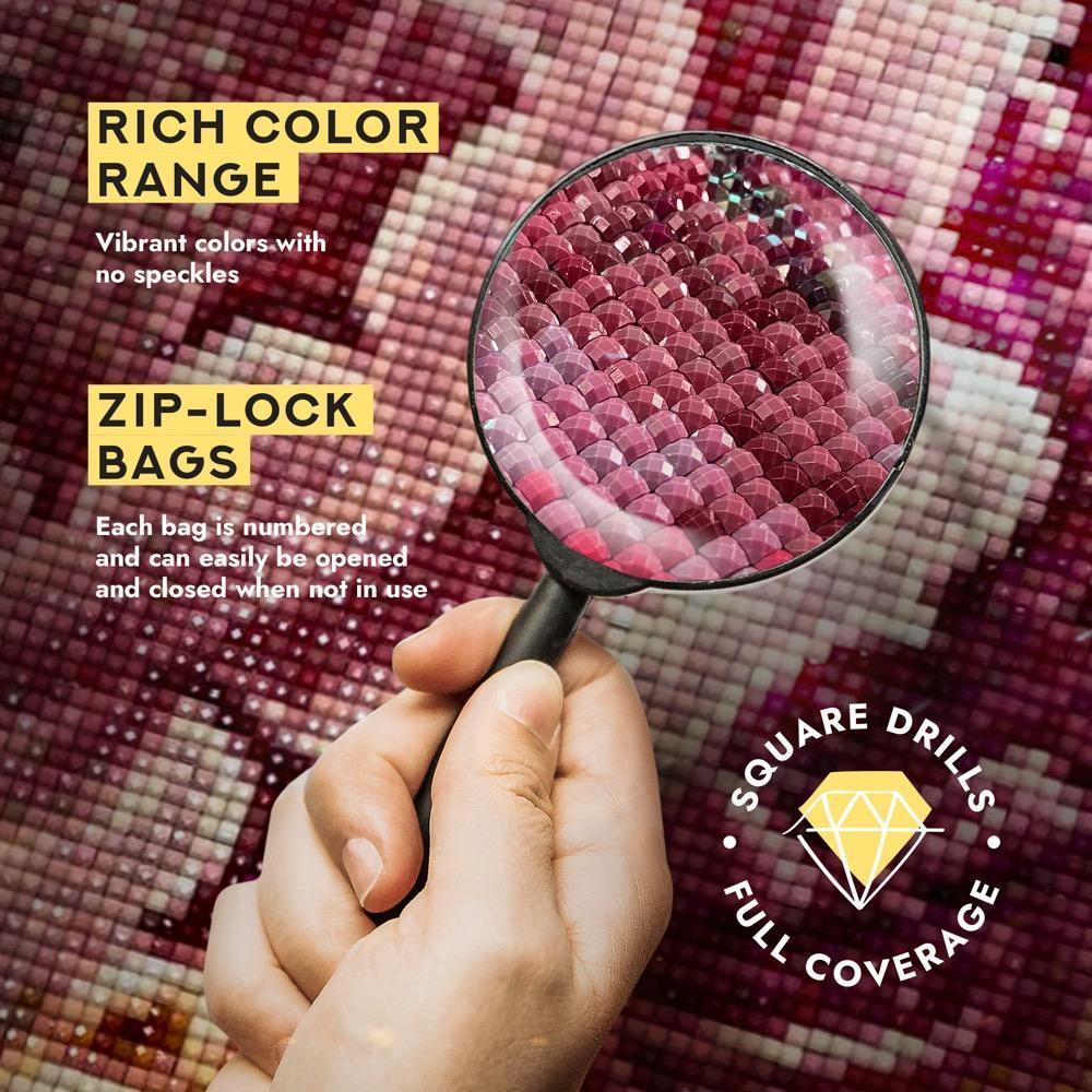Happy Diamond painting Wood WWP299