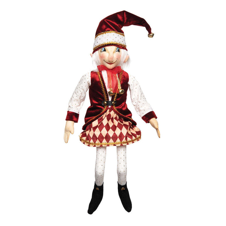 Harlequin Gathered Traditions Art Doll by Joe Spencer