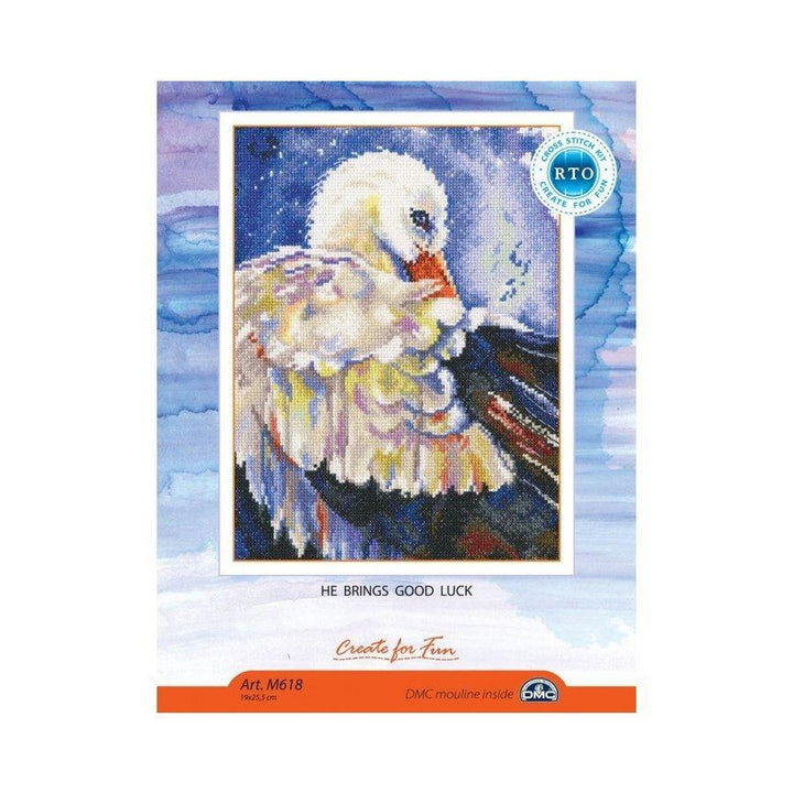 He brings good luck M618 Counted Cross Stitch Kit