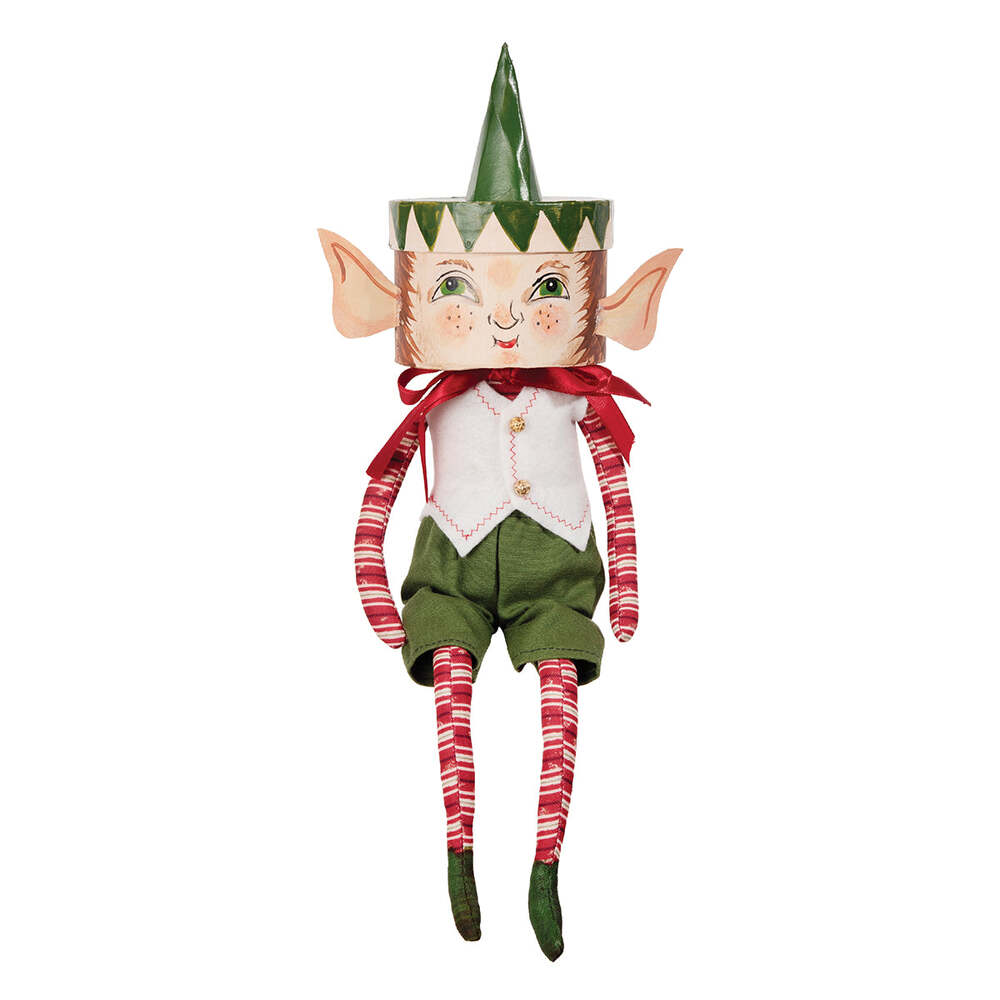 Holiday Hank Box Gathered Traditions Art Doll by Joe Spencer