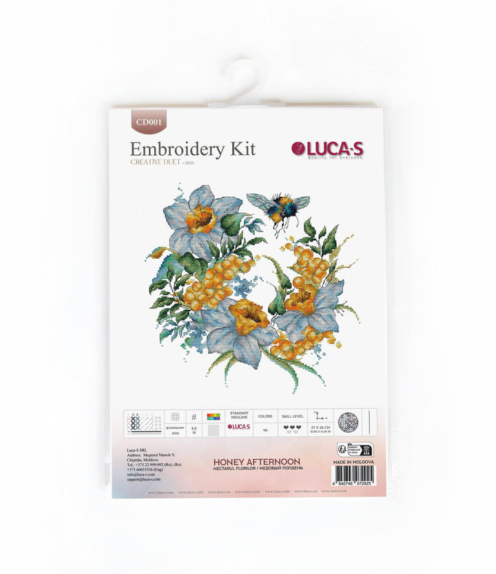 Honey Afternoon CD001L Counted Cross-Stitch Kit
