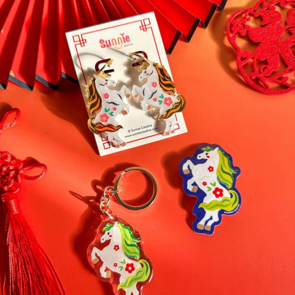 Horse Earrings 2