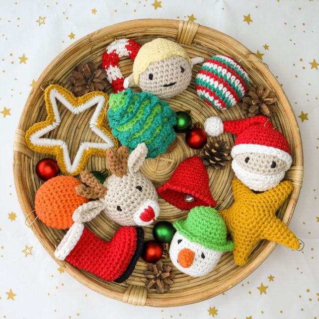 DIY Crochet Kit Christmas Balls PAK260