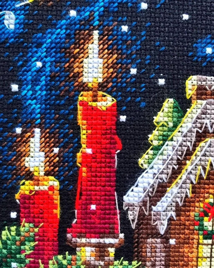 Gingerbread Tale R2165 Counted Cross Stitch Kit