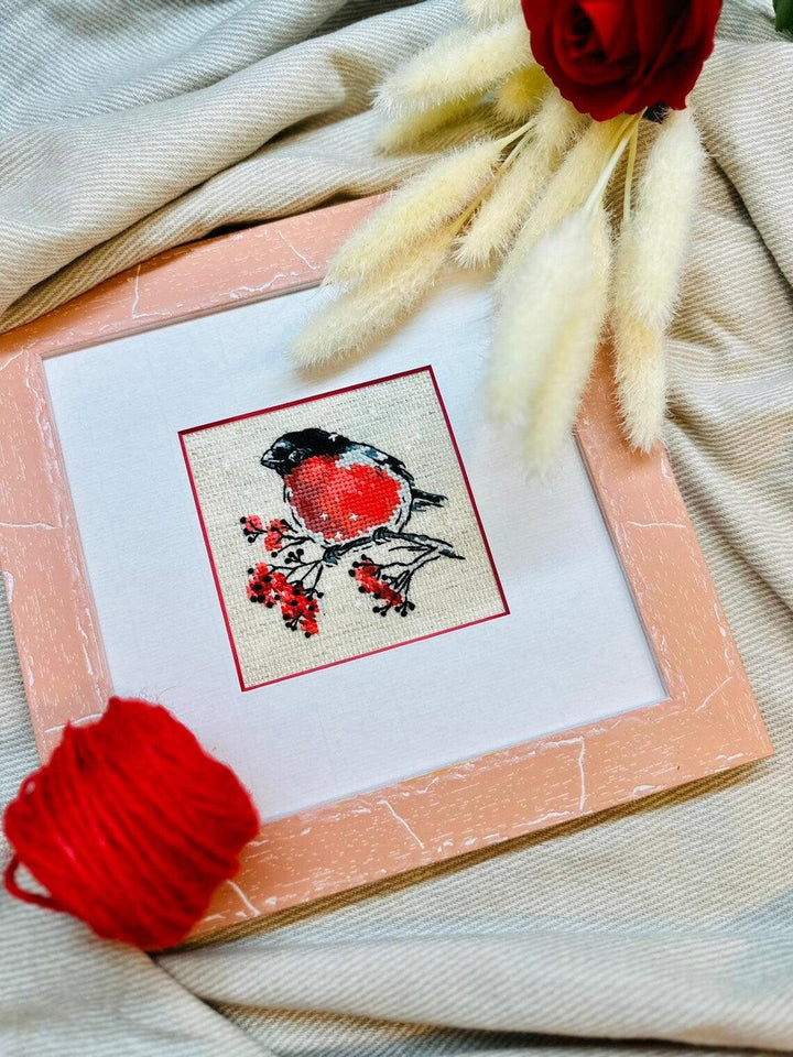 Winter Guest R2132 Counted Cross Stitch Kit