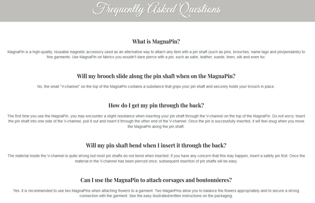 Magnapin Brooch-to-Pendant Converter