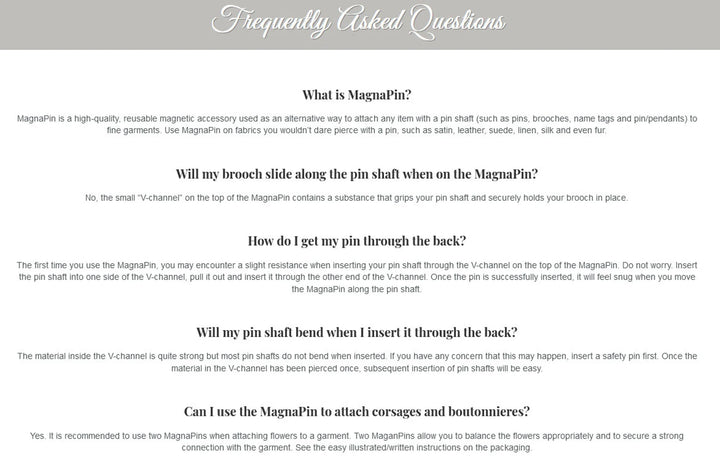 Magnapin Brooch-to-Pendant Converter