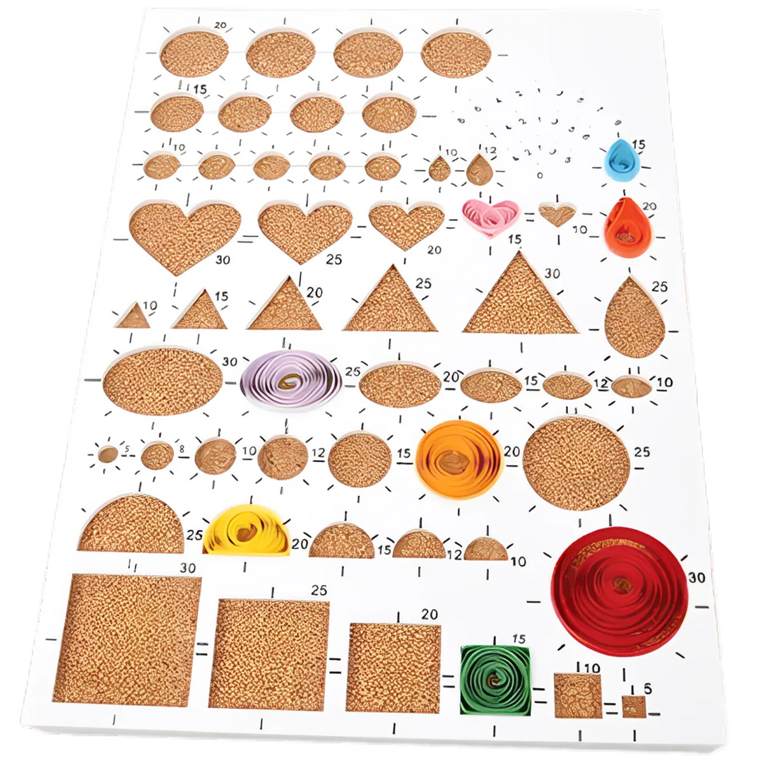 Green Quilling Tool Board F07M3-3-green
