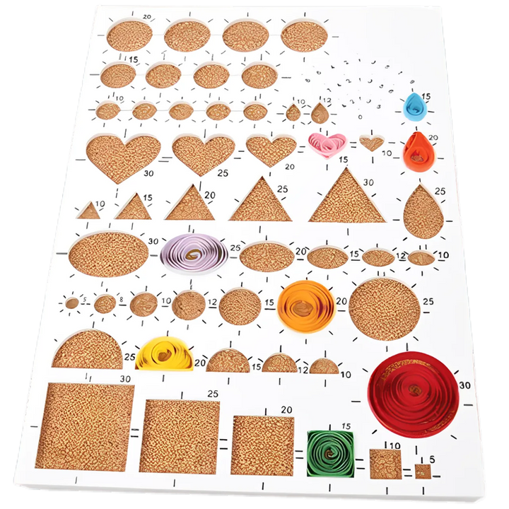 Green Quilling Tool Board F07M3-3-green