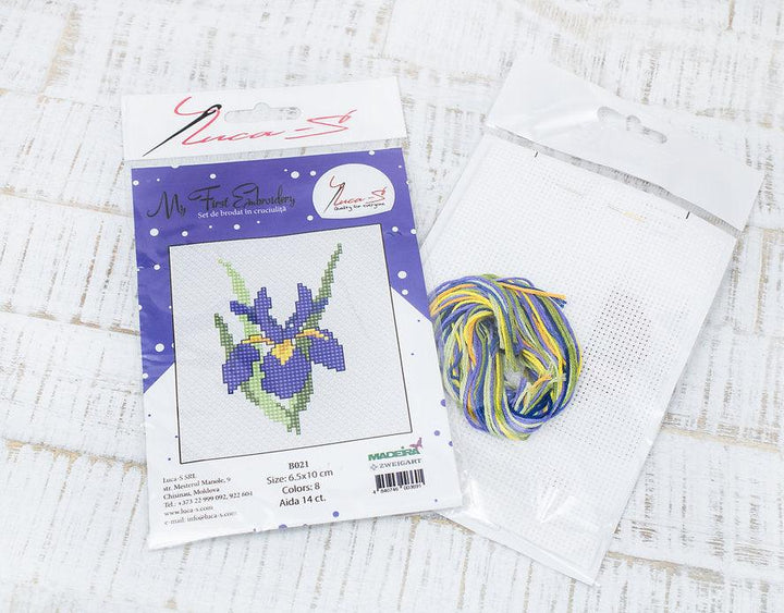Iris B021L Counted Cross-Stitch Kit