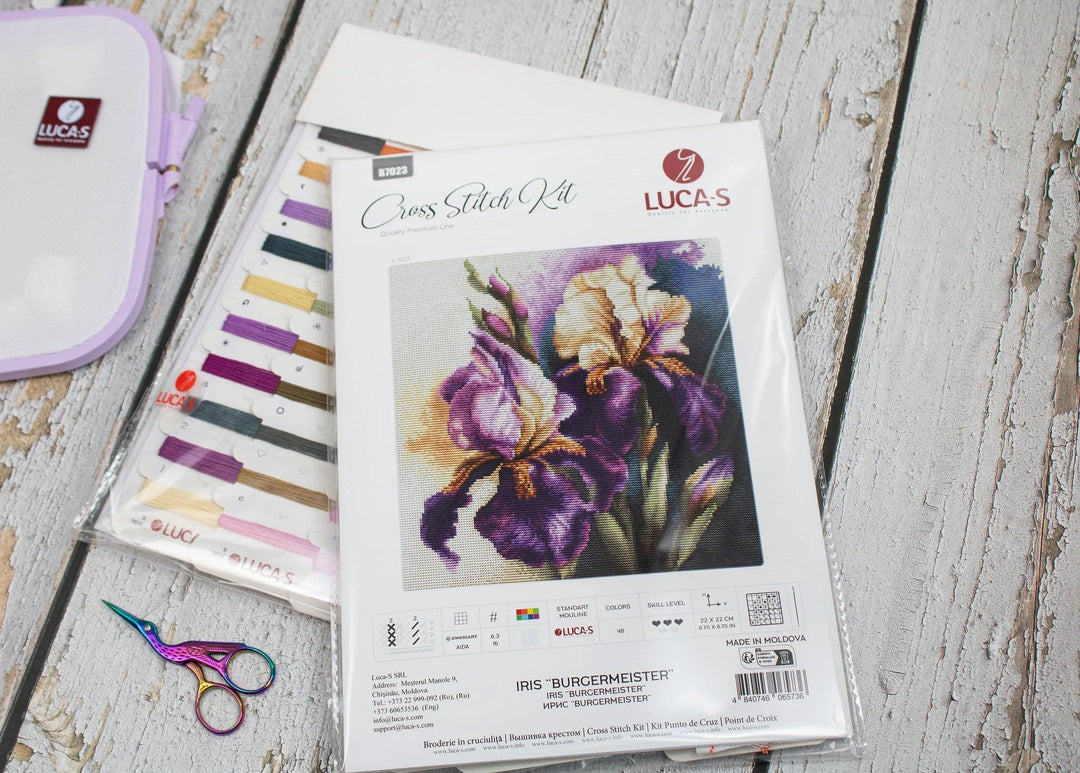 Iris Burgermeister B7023L Counted Cross-Stitch Kit