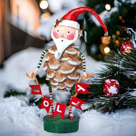 Jolly Jingle Santa by Lori Mitchell *NEW for 2023* - Quirks!