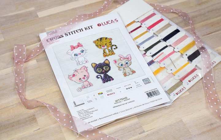 Kittens JK033L Counted Cross-Stitch Kit