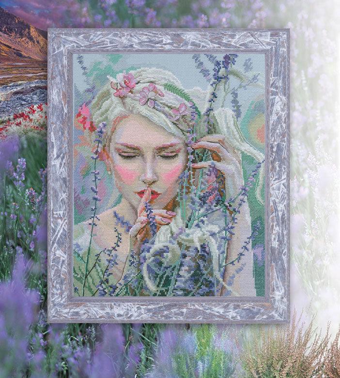 Listening to the silence M726 Counted Cross Stitch Kit