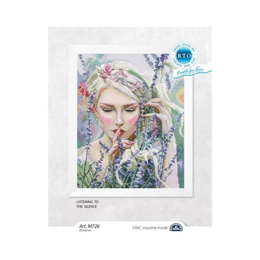 Listening to the silence M726 Counted Cross Stitch Kit