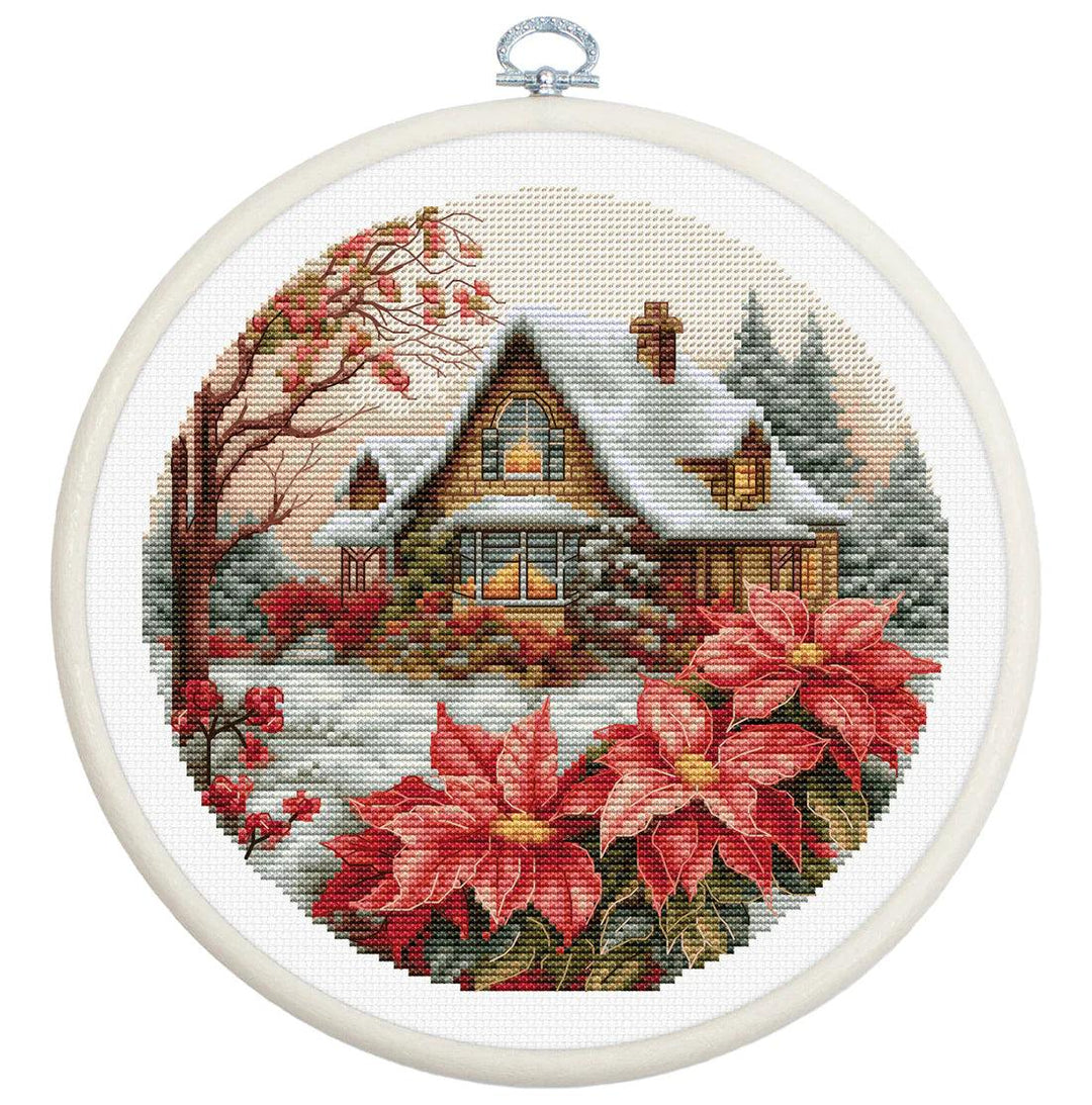 Little House in The Forest BC227L Counted Cross-Stitch Kit