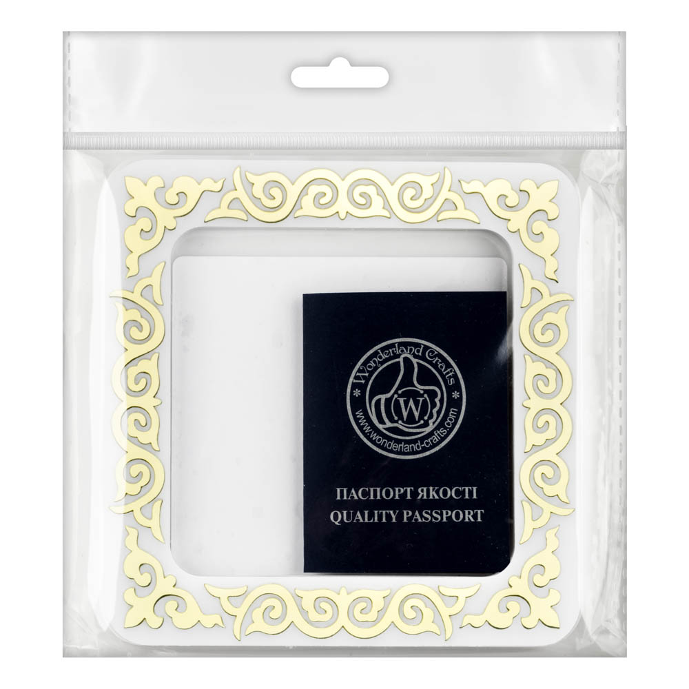 Magnetic Embroidery Frame (10 × 10 cm inner size) FLMP-035