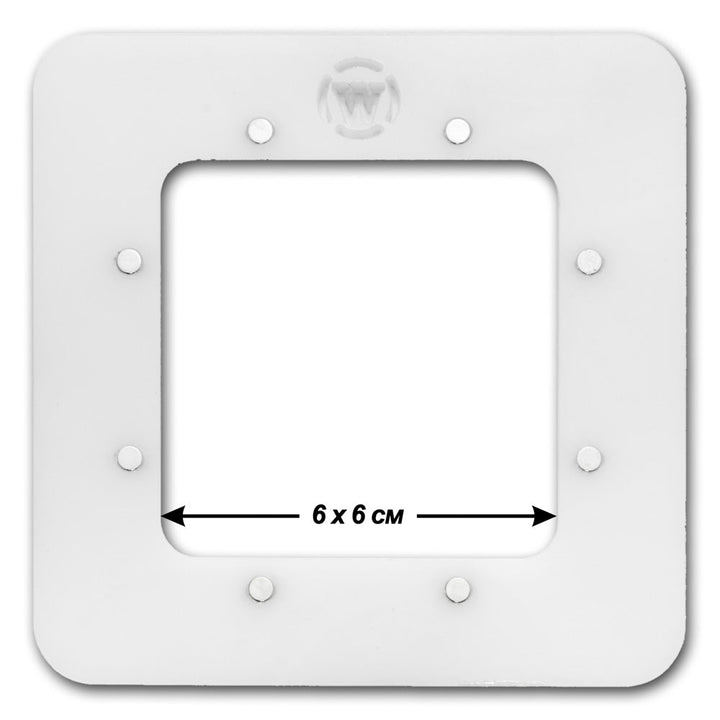 Magnetic Embroidery Frame (6 × 6 cm inner size) FLMP-036