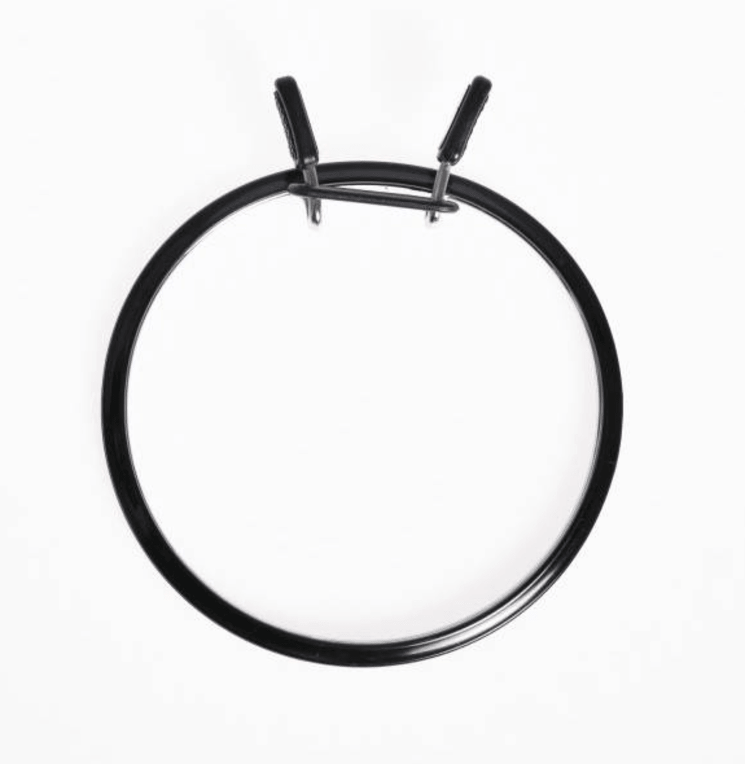 Medium Spring Metal Embroidery Hoop Nurge 160-2 Deep Black