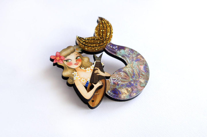 Mermaid Brooch by Laliblue - Quirks!