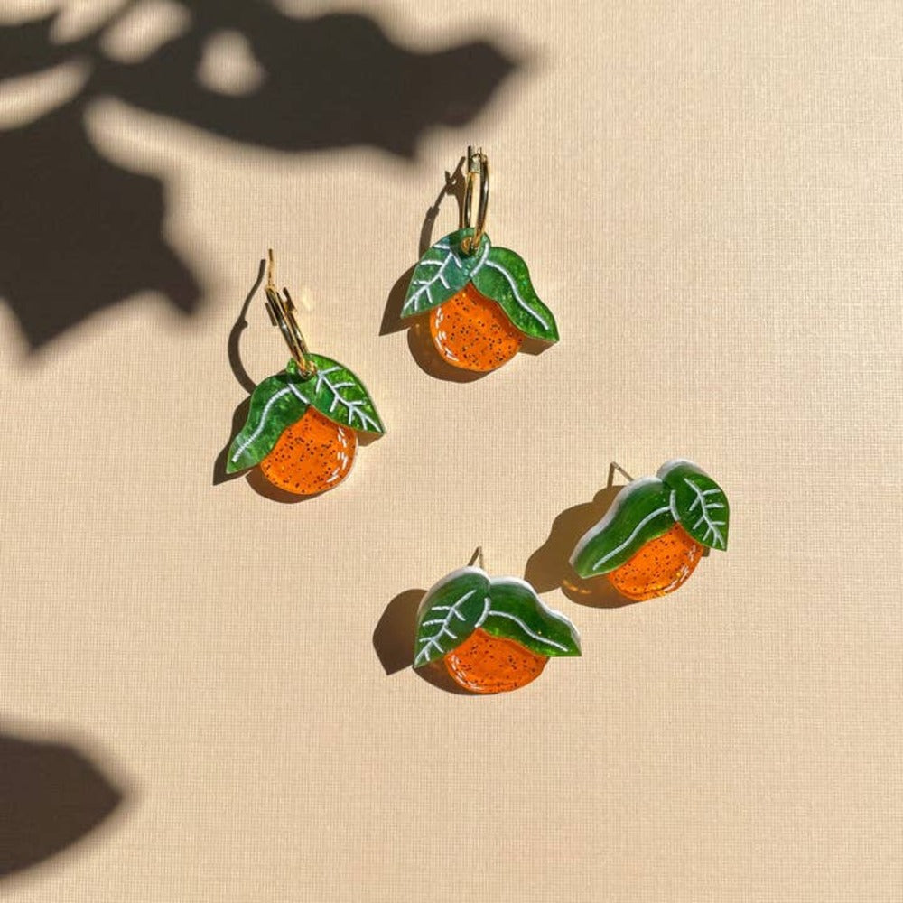 Mini Orange Dangle