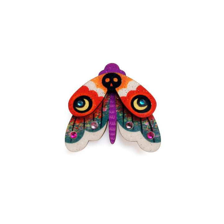 Moth Button Cover by Laliblue