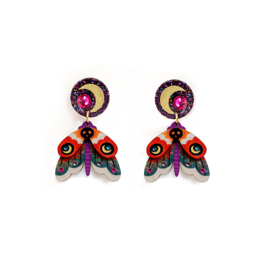 Moth Earrings by Laliblue