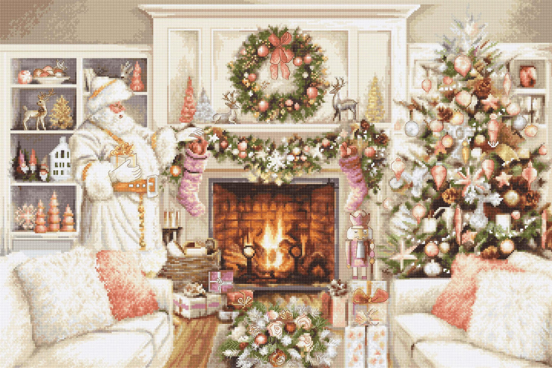 New Year B2416L Counted Cross-Stitch Kit