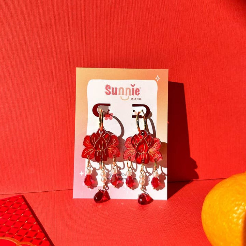 New Year Bloom Earrings 2