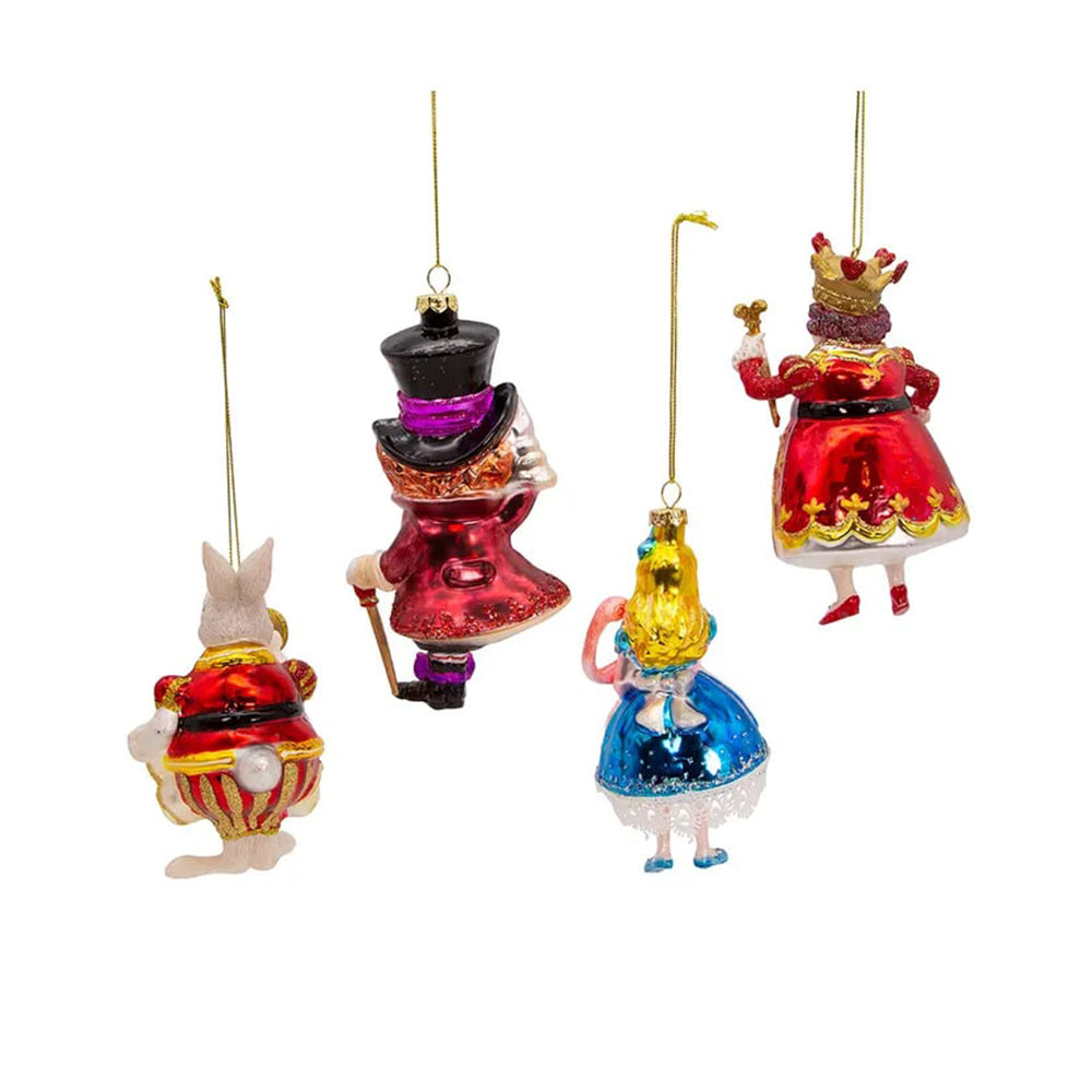 Noble Gems™ Glass Wonderland Ornament Set, 4-Piece Box by Kurt Adler image 2