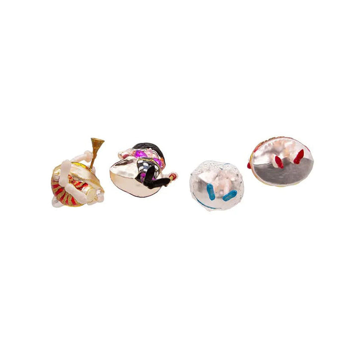 Noble Gems™ Glass Wonderland Ornament Set, 4-Piece Box by Kurt Adler image 5