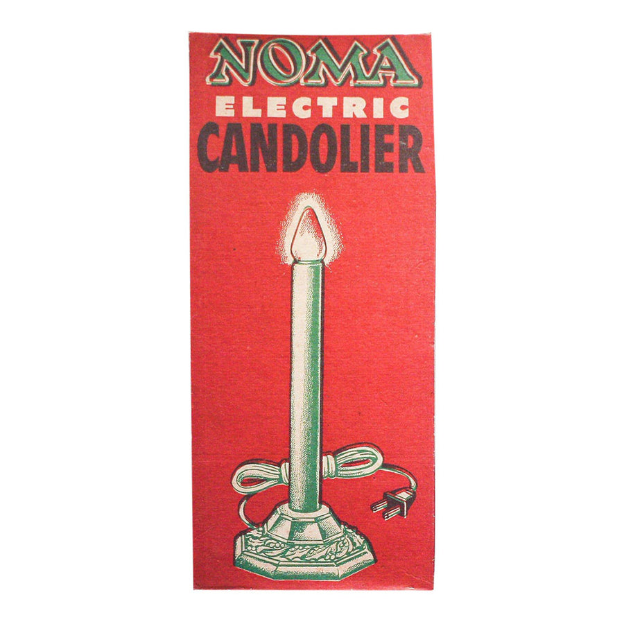 Noma Electric Candolier Christmas Lights Box Wood Cutout by Sawmill Shop
